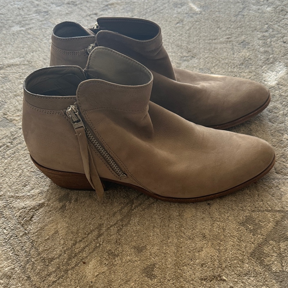 Sam Edelman Tan Heeled Boots